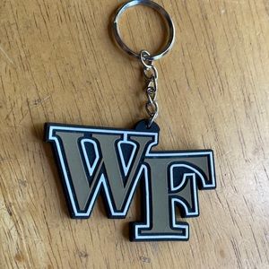 Wake Forest bag charm in great condition